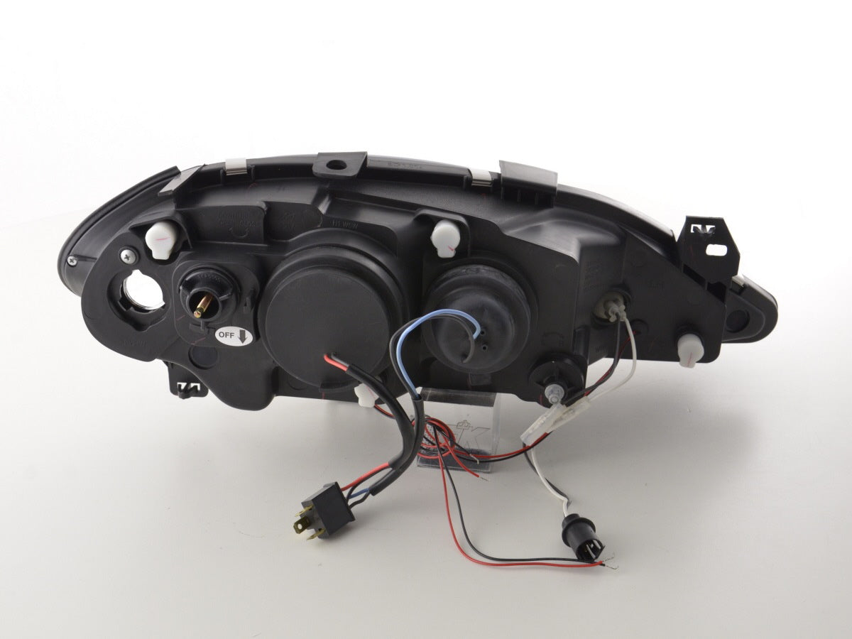 Scheinwerfer Set Renault Megane 1 3/5-trg. 99-02 chrom Scheinwerfer Set Renault Megane 1 3/5-trg. 99-02 chrom